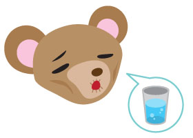 身體缺水