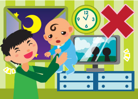盡量減少BB晚上的活動